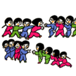 外遊びとはんこ作り（４月２７日）